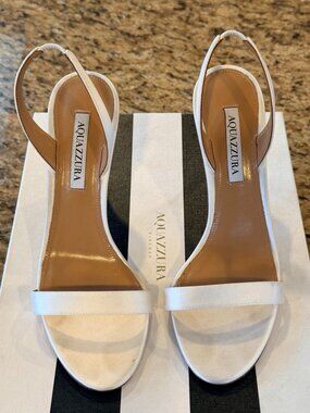 Aquazzura So Nude Sandal 85